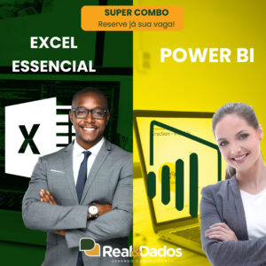 COMBO: Excel Essencial + Power Bi